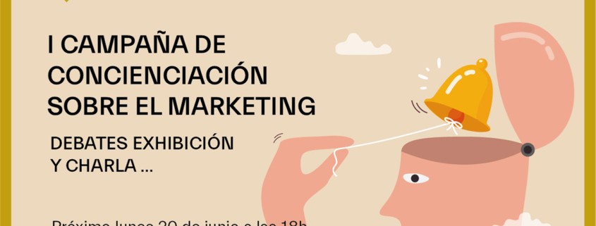 Cartel Concienciación Marketing